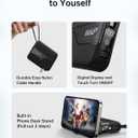 W&P Portable Charger Power Bank with Built in Cables & AC Wall Plug,35W Fast Charging,20000mAh External Battery Pack for iPhone 16/15/14/13/12 Pro, iPad, MacBook Air, Samsung (Travel Essential)