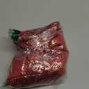 Horaldaily Burgundy Red Tablecloth 52x70 Inch Rectangular, Solid Rectangle Table Cloth with Golden Sequin, Thanksgiving Christmas Table Cover for Wedding, Party, Banquet, and Events