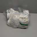 Rotary Cheese Grater with Handle - Vegetable Shredder with 5 Blades & Strong Suction Base, Round Slicer & Food Chopper for Kitchen (White)