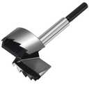 2-1/2 Inch Forstner Drill Bit for Woodworking, 2-1/2" Forstner Bit Wood Drill Bits for Holes, Hinge Cutter for Hard Wood, Plastic, Plywood HEX Shank