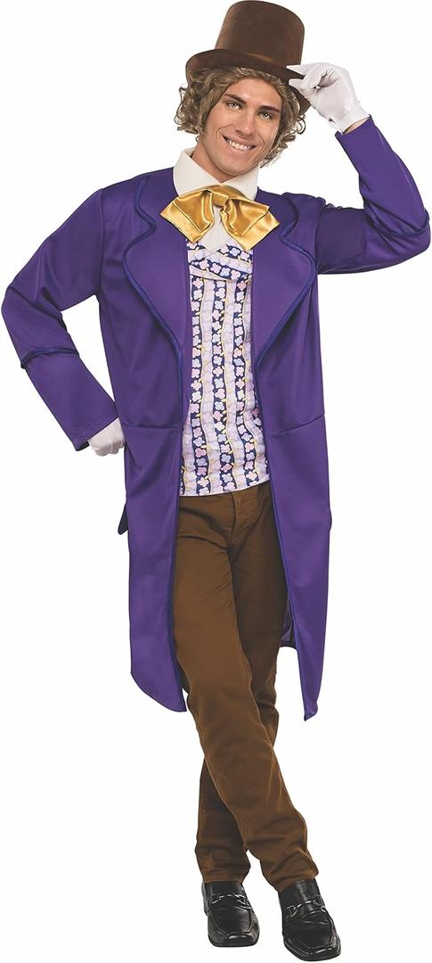 Rubie's Adult Willy Wonka & the Chocolate Factory Deluxe Willy Wonka Costume