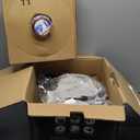 Pressure Cooker 12 QT, Stainess Steel Pressure Canner 12 Quart, Explosion-Proof Cookware, Rotating Lock/Unlock Lid, One-handed lid opening, Thickened Silicone Ring And Anti-scald Handle, Silver