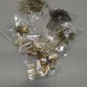 6 Pack Vintage Hair Side Combs for Women Decorative, Butterfly Flower Leaf Pearl Rhinestone Metal Hair Comb Tooth Clip with Teeth Grip Crystal Bridal Hair Piece Pins for Wedding Accessories