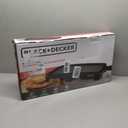 BLACK+DECKER 8-Serving Electric Griddle, GD2051B, Non-Stick Cooking Surface, Warming Tray, Removable Drip Tray, Family Sized