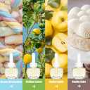 Plug in Refills Air Freshener  12 Pack Wall Plug-In Refill, Dreamy Marshmallow, Sicilian Lemon, Golden Apple, Vanilla Cake, 7.92 Fl Oz, Compatible with Air Wick & Glade, Not Include Glade Plus