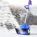 Electric Snow Shovel, 20V 12" Electric Snow Plow with Corded, 1200W Outdoor Snow Removal Artifact, Small Snow Plow for School Roads, Driveway Clearance