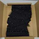 Rectangle Tablecloth. Black. 2 pack 6ftx28