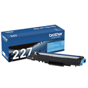 Brother Genuine TN227C, High Yield Toner Cartridge, Replacement Cyan Toner, Page Yield Up to 2,300 Pages, TN227, Amazon Dash Replenishment Cartridge 15.3 x 4.1 x 6.1 inches