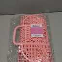 BABANA Jelly Bags - (Set) Small and Large Mother Daughter Jelly Totes | Reusable Gift Basket, Beach Bags - (Small, Large) - Pale Pink