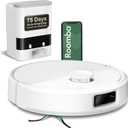 iRobot Roomba Max 705 Vac Robot Vacuum + AutoEmpty Dock - Extreme Power-Lifting Suction, Anti-Tangle Dual Rubber Brushes, Self-Empties, Recognizes and Avoids Obstacles, LiDAR Navigation (White)