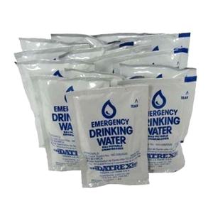 Datrex Emergency Water Packet 4.227 oz - 3 Day/72 Hour Supply (18 Packs), White, Best By: 04/35