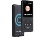 MP3 Player - Music Player with Bluetooth 5.2 HiFi Sound Shuffle Single LoopBuilt-in HD Speaker Voice Recorder Mini Design Ideal for Sport ，Supports up to 128GB TF Card-A3