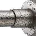 Shower Curtain Rod Tension- Never Rust No Drill Non-Slip Spring Tension Shower Rod, 43-73 inches 304 Stainless Steel, Brushed Nickel
