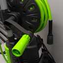 Electric Pressure Washer, 2465 PSI Max 3.6 GPM 20FT Hose, 35FT Power Cord 4 Different Tips Foam Cannon Power Washer (Green)