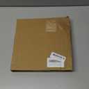 Indoor Outdoor Thermometer Large Waterproof Wall Patio Weather Thermometer No Battery Required Hanging Decor (White)