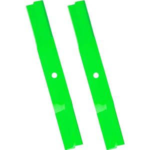 Lawn Mower Blades Low-Lift with 38 inch Decks Fits for AM100946 M82408 050536 for John Deere 111 116 160 165 170 175 355D F510 F525 GT235 LX173 LX176 LX178 LX188 S92, 2 PCS