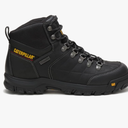 CAT Men's Threshold Waterproof Soft Toe Work Boot, Black, Size 10