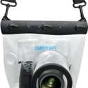 ZONMAN DSLR Camera Univeral Waterproof Underwater Housing Case Pouch Bag for Canon Nikon Sony Pentax Brand Digital SLR Cameras (Transparent)