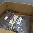 24 x 24 FT Waterproof Heavy Duty Tarp, 10 Mil Thick, Outdoor Furniture Covers, Plastic Insulated Tarpaulin for Camping Tent Roof Boat Patio Pool Cover, Large & Small Multi-Size Tarps, Brown/Black