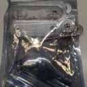 TOPPROS Pack of 30 Flat Corner Brace Plates Metal Joining Plates Connector Repair Bracket with Fixing Screws, 2.4 inchx0.6x0.08 inch , 2 Holes,Stainless Steel, Silver Color