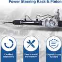WFLNHB Power Pinion Set and Steering Rack 490010W000 Replacement for 97-03 Infiniti QX4/Nissan Pathfinder