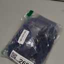 SunnyBay XL Microwave Heating Pad, Microwavable Heated Neck and Shoulder Wrap, Hands-Free Weighted Moist Hot or Cool Pack, Soft Fleece Cover and Flaxseed Filling, 30 Inch Extra-Long Length, Navy