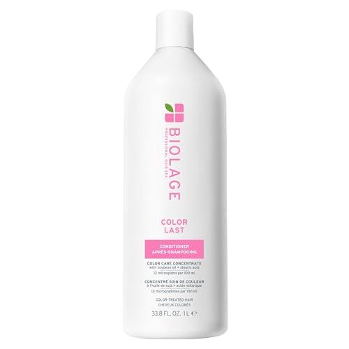 Biolage Color Last Conditioner | Color Safe Conditioner | Helps Maintain Depth & Shine | For Color-Treated Hair | Paraben & Silicone-Free | Vegan​| Cruelty Free | 33.8 Fl. Oz