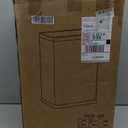 6.6 Gallon/25L Large Gold Trash Can, Kitchen Garbage Can, Stainless Steel Open Top Waste Basket for Restaurant Bathroom Office Commercial (25Lgold) (11.8in Long 8.6in wide 19.6in tall)