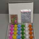 30 Pack Valentines Day Gifts for Kids, Dinosaur Egg Hatching with Valentines Cards for Kids Classroom Class Exchange School Prizes Toddler Girls Boys Funny Dino Valentines Cards Party Favors Gift