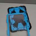 WESOROL Case for iPad (A16) 11th/10th Generation 2025/2022 with Screen Protector Rotating Stand Pencil Holder Shoulder Strap Heavy Duty Shockproof Cover for iPad 10th Gen Case,Navy Blue