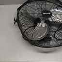 NewAir, WindPro18W, Wall Mounted 18 Inch High-Velocity Industrial Shop Fan with 3 Speed Settings, 3000 CFM,Black