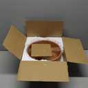 10 Inch Terracotta Shallow Pot with Holes and Saucers, Round Cylinder Succulent Planter Clay Flower Pots for Indoor and Outdoor Use, Decorative Bonsai Succulent for Mini Foliage Plants Orchids