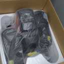 Under Desk Elliptical Machine, Electric Elliptical Leg Exerciser for Seniors with 12 Adjustable, Portable Quiet Elliptical Exercise Machine, Seated Pedal Exerciser with Remote Control (Orange)