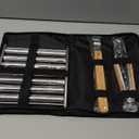 7 Roller Stainless Steel Hot Dog Roller Grill  Large Size for 6 Hot Dogs, Indoor & Outdoor Use, Perfect for Sausages, Kebabs and Hot Dogs. Dishwasher Safe