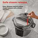 Instant Pot RIO, 7-in-1 Electric Multi-Cooker, PressureCooker, SlowCooker, RiceCooker, Steamer, Saut, Yogurt Maker, & Warmer, Includes App With Over 800 Recipes, 6 Quart