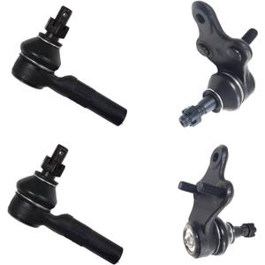 HHCM 4pc Front Outer Tie Rod Ends and Front Lower Ball Joint Kit ES3353 K9740 K9741 for Toyota Paseo 1992-1999, Ball Joints and Tie Rod Ends for Toyota Tercel 1991 1992 1993 1994 1995 1996 1997 1998