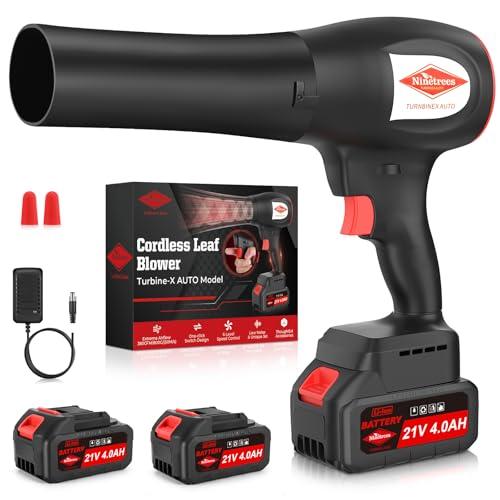 Leaf Blower Cordless with Battery and Charger, 1000,000 RPM,One-Touch Lock Mode, Lightweight Handheld Design,Blower for Patio Cleaning,car Blowing Water, Blowing Leaves and Dust