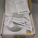 6" Led Wall Mounted Makeup Mirror Double Sided 1/20X, 1-Second Install Lightweight Compact Wall Mirror with Light, Rechargeable Extendable Magnifying Mirror for Bathroom, Wall Vanity Mirrors (1+20X)