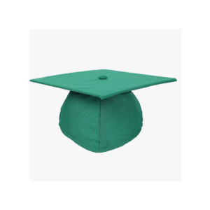 Unisex Adult Matte Graduation Cap with Tassel Year Charm 2025 Pack of 2