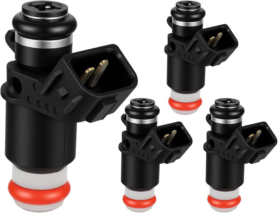 2001-2005 Fuel Injector Compatible for Acura EL, for Honda Civic 2001-2005 1.7L, Replaces 16450PLC003 16450-PLC-003(4pcs)