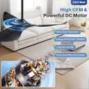 CACI Mall 52" Ceiling Fan No Light, Remote Control, Modern, 3 Blades Ceiling Fan with Noiseless Reversible Dc Motor for Living Room, Bedroom