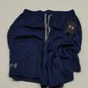 Under Armour Men's Tech Mesh Shorts (Medium, Academy Blue (408)/Steel)