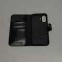 OCASE Compatible with iPhone 16 Wallet Case, PU Leather Flip Folio Case with Card Holders RFID Blocking Kickstand [Shockproof TPU Inner Shell] Phone Cover 6.1 Inch 2024, Black