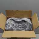 BONSEN Shredder for Home Office, 4 Gallons 8-Sheet Cross Cut Credit Card Shredder, Small Paper Shredder for Home Use, High Security Level P-4, ETL Certification (S3101) (Black)