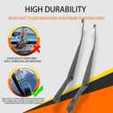 1 Pair 42534 42533 Front Windshield Wiper Arm Kit Fits Compatible with1994-2004 Chevrolet S10 Blazer GMC Sonoma Jimmy Oldsmobile Bravada 15010217 15043066