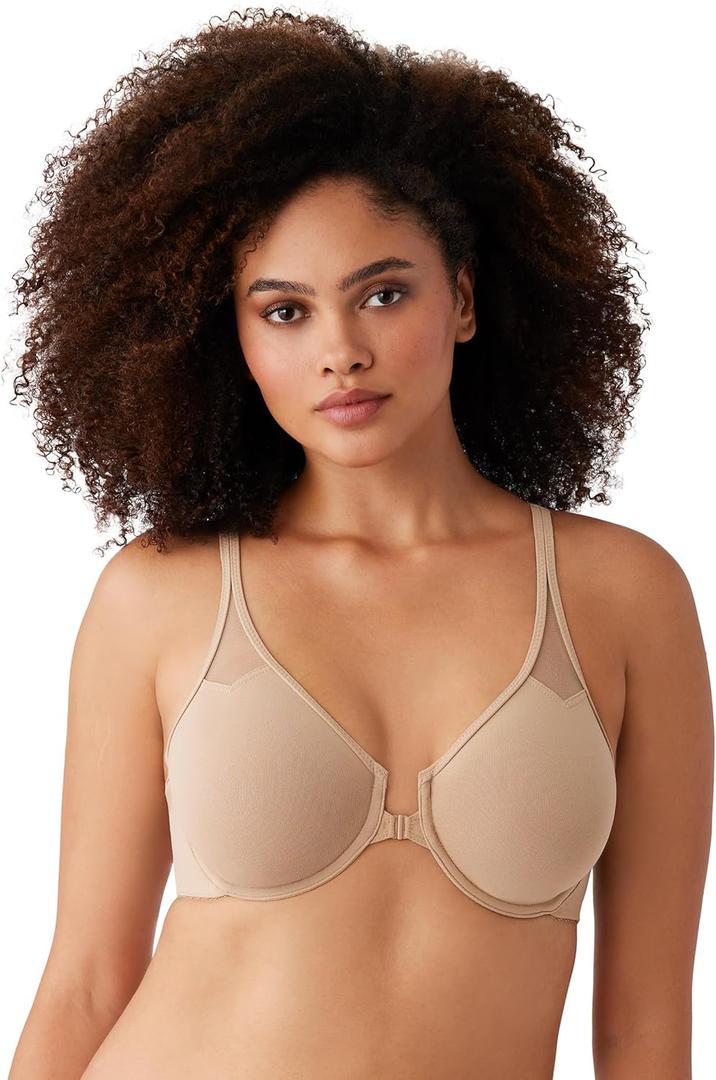 Wacoal Women's Body By Wacoal Unlined Front Close Underwire Racerback Bra (36C)