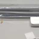 Joydeco No Drill Zebra Blinds for Windows, Cordless Day & Night Dual Sheer Roller Shades, Easy Installation, Free-Stop Light Filtering Privacy Blinds for Home(Grey,22" W x 75" H,2025 Version)