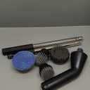 Electric Spin Scrubber, Upgraded IPX7 Cordless Cleaning Brush for Bathroom Shower, Household Cleaning Scrubber with 7 Brush Heads, Adjustable Long Handle and 2 Rotating Speeds for Tub Floor (Black)