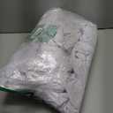 BOUBONI White Chair Sashes 100 Pack Spandex Stretch Chair Band Sashes with Buckles for Folding Chairs Wedding Party Reception Baby Shower Events Banquet Decorations