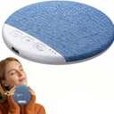 Pillow Speakers for SleepingUnder Pillow Speaker with White Noise Timer, Mini Bone Conduction Sleep Aid with Stereo Bass (Blue)